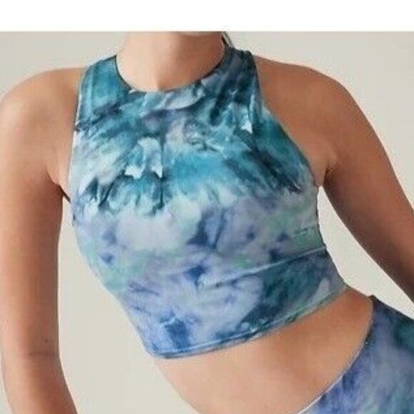 Athleta Tops - NWT Athleta Conscious Crop Printed D-DD